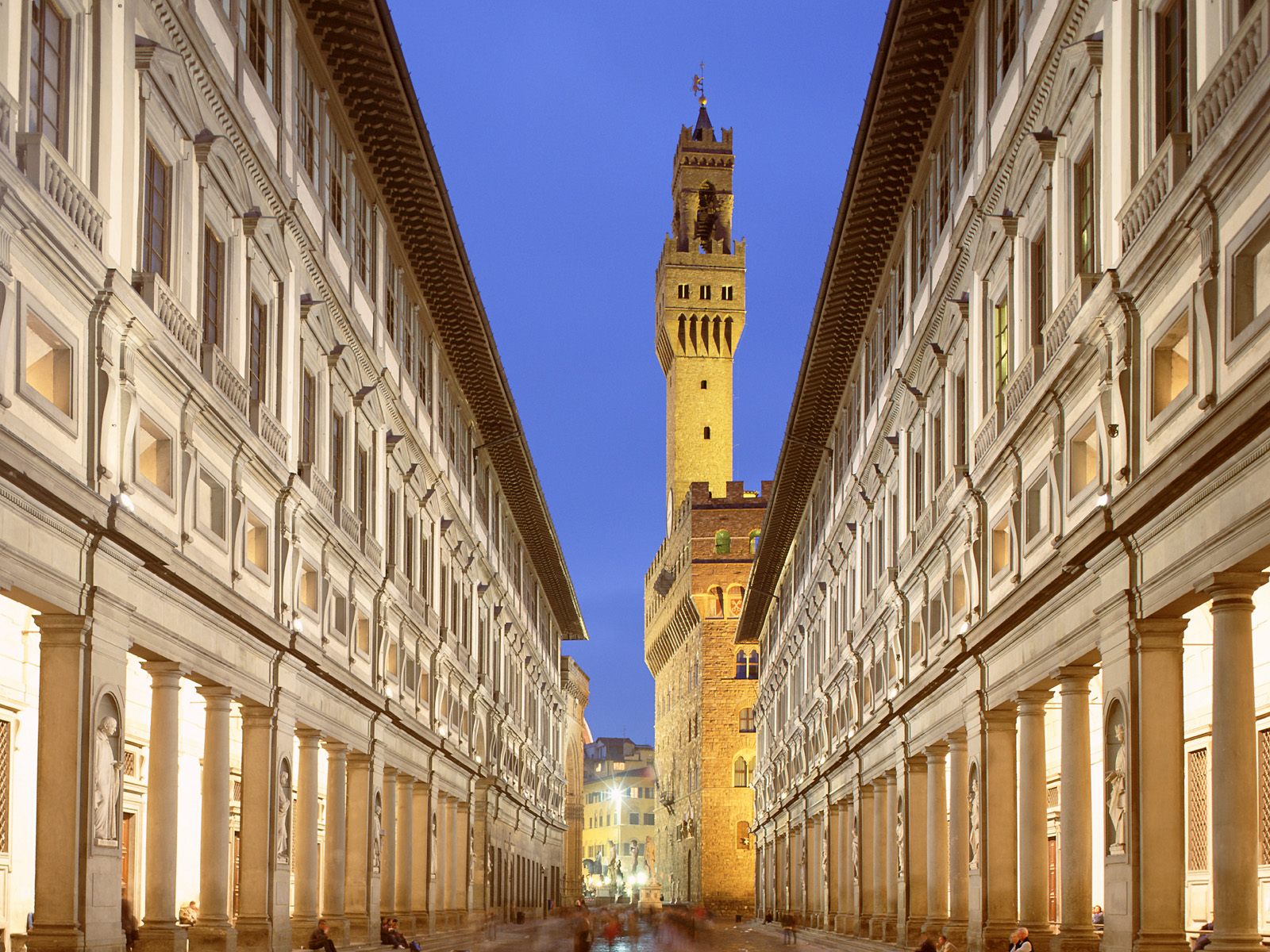 The Uffizi in Florence 