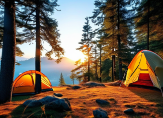 Perfect places to go camping