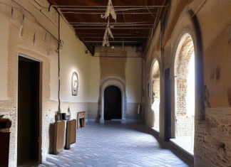The Uffizi Gallery in Florence, Italy