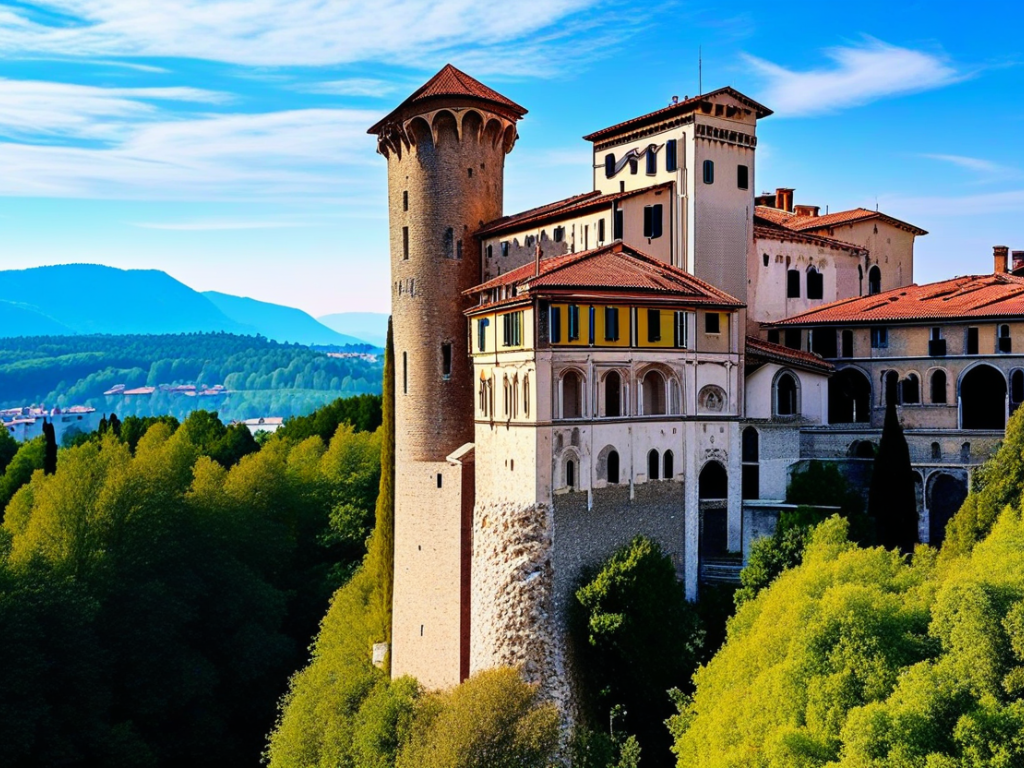 Scaliger Castle in Villafranca di Verona