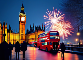 Celebrate New Year in London