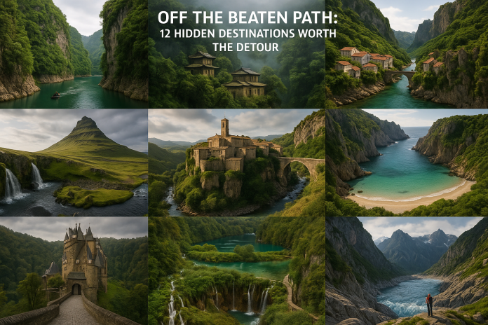 Off the Beaten Path: 12 Hidden Destinations Worth the Detour Off the Beaten Path: 12 Hidden Destinations Worth the Detour